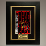 Deadpool #1 1993 // Stan Lee + Ryan Reynolds Signed Comic // Custom Frame (Signed Comic Book Only)