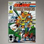 Bumblebee G.I. Joe & The Transformers #1 1987 // Michael Bay + Stan Lee + Herb Trimpe Signed Comic // Custom Frame (Signed Comic Book Only)