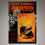 Hellraiser #1 1989 // Clive Barker + Stan Lee + Doug Bradley Signed Comic // Custom Frame (Signed Comic Book Only)