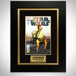 Star Wars #1 // Mark Hamill + Stan Lee Signed Comic // Custom Frame (Signed Comic Book Only)