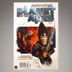 Planet of the Apes #1 2001 // Tim Burton + Mark Wahlberg + Tim Roth + Scott Allie Signed Comic // Custom Frame (Signed Comic Book Only)