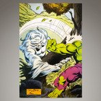 The Incredible Hulk & Wolverine #1 1986 // Stan Lee + Hugh Jackman + Mark Ruffalo Signed Comic // Custom Frame (Signed Comic Book Only)