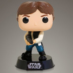 Star Wars Han Solo // Harrison Ford Signed Funko Pop // Exclusive Edition