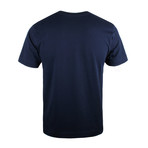 Paisley Target T-Shirt // Navy (M)