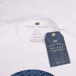 Paisley Target T-Shirt // White (M)