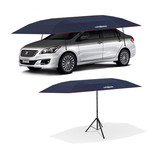 Semi-Automatic Car Tent With Stand (Navy // Large)