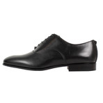 Valentino // Lace Up Leather Dress Shoes // Black (US: 6)