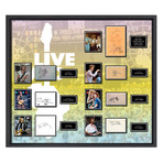 Signed + Framed Signature Collage // Live Aid