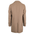Belvest // Lion Brown Wool Coat // Brown (Euro: 50)