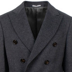 Double Breasted Coat // Gray (Euro: 50)