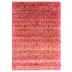 Damask Collection // Handcrafted Decorative Bamboo Silk Rug