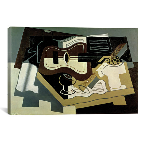 Guitar + Clarinet // 1920 (18"W x 26"H x 0.75"D)