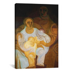 Mother + Child (Mere et Enfant) // 1922 (26"W x 18"H x 0.75"D)