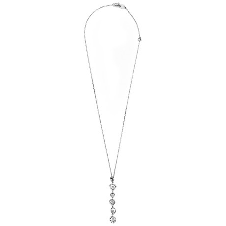 Damiani 18k White Gold Diamond Necklace I // Chain: 18"