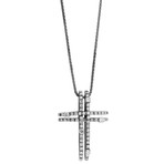 Damiani 18k White Gold Diamond Necklace I // Chain Length: 18"