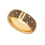 Damiani 18k Rose Gold Diamond Ring // Ring Size: 7