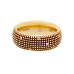 Damiani 18k Rose Gold Diamond Ring // Ring Size: 7