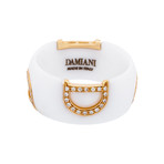 Damiani 18k Rose Gold Diamond Ring (Ring Size: 6)