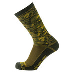 Lightweight Waterproof Socks // Forest Camo (XS-S)
