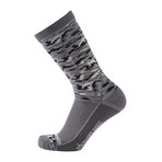 Lightweight Waterproof Socks // Gray Camo (2XL)