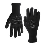 Knit Waterproof Gloves // Black (XL)