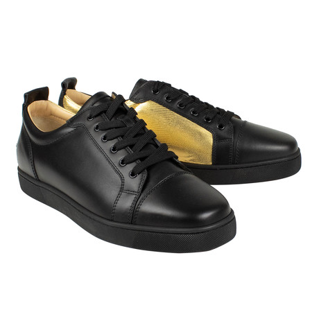 Men's // Yang Louis Junior Flat Shoes // Black (Euro: 34)