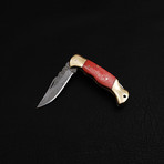 Damascus Pocket/Folding Knife // 2369