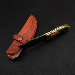Damascus Skinner Knife // HK0215