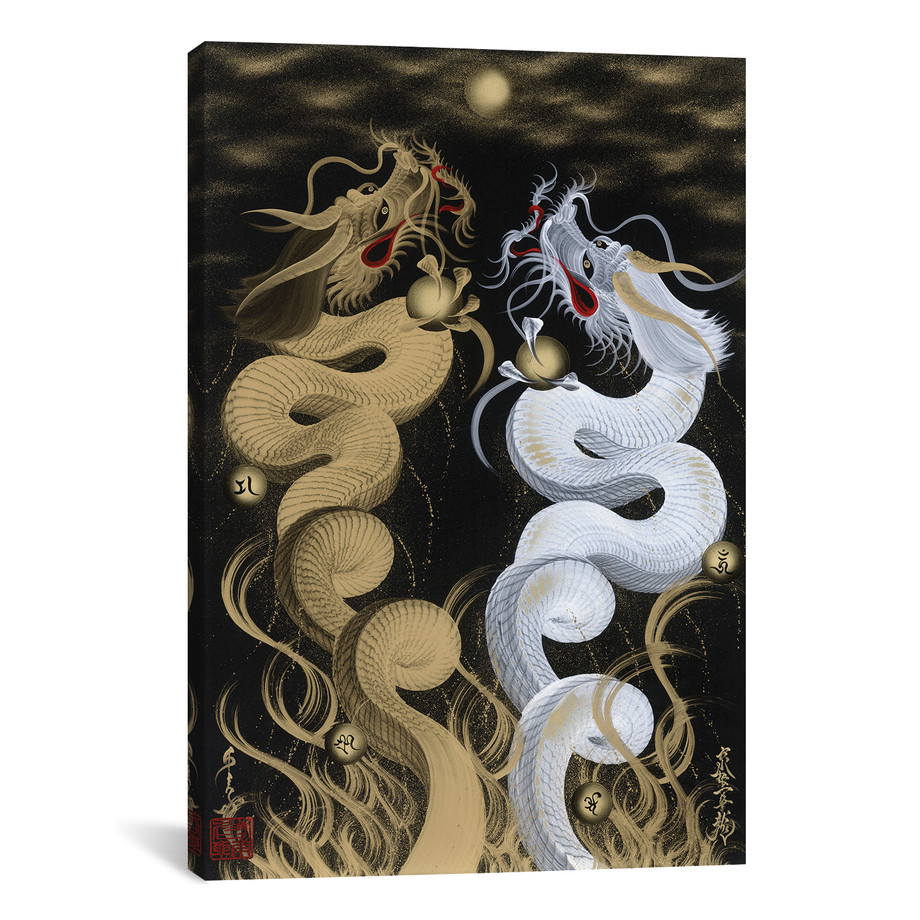 OneStroke Dragon EdoInspired Dragon Art Touch of Modern