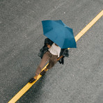 Hedgehog Umbrella // Midnight Blue