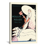 Moulin Rouge Music-Hall Programme: Paris Qui Tourne // 1920s // Charles Gesmar (26"W x 18"H x 0.75"D)