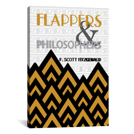Flappers And Philosophers I // Shelkrueger // Creative Action Network (26"W x 18"H x 0.75"D)