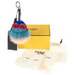 Fox Fur Mink Monster Bag Charm // Multi-Color