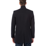 PLT8323 Overcoat // Dark Blue (XL)