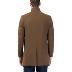 PLT8333 Overcoat // Camel (XL)