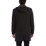 PLT8334 Overcoat // Patterned Black (3XL)