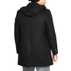 Prague Overcoat // Black (X-Large)