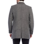 PLT8361 Overcoat // Patterned Grey (3XL)