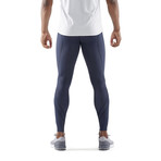 CORE Compression Long Tights // Navy Blue (Small)