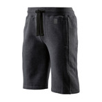 Linear Tech Fleece 7 Inch Shorts // Charcoal Marle (Small)