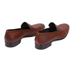 Slip-On Leather Loafers // Brown (US: 9.5)