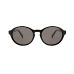 Gant Sun // Round Polarized Sunglasses // Black + Gray