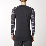 Men's TechSkin Long Sleeve Top // Black (XS)