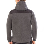 Holden Sweater Jacket // Antra Melange (2XL)