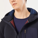 Holden Sweater Jacket // Navy Blue (M)