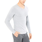 Dashiell Long Sleeve Shirt // Gray Melange (2XL)