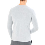 Dashiell Long Sleeve Shirt // Gray Melange (XL)