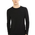 Django Long Sleeve Shirt // Black (L)