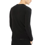 Django Long Sleeve Shirt // Black (L)