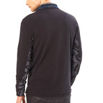 Edison Collared Shirt // Black (2XL)
